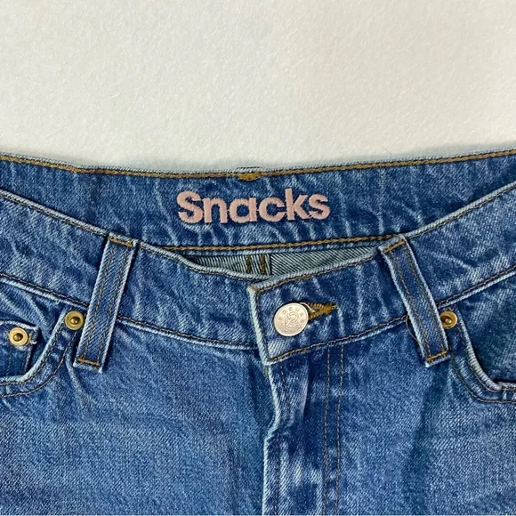 NEW Mother Snacks High Waisted Twizzy Skimp Jeans Size 29